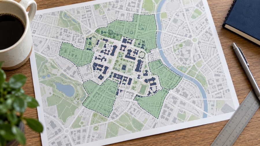 Article 4 student cities map UK — planning directions restricting new student HMOs